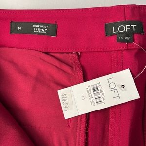 Loft high waist skinny pants